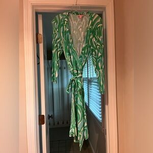 Lilly Pulitzer wrap dress